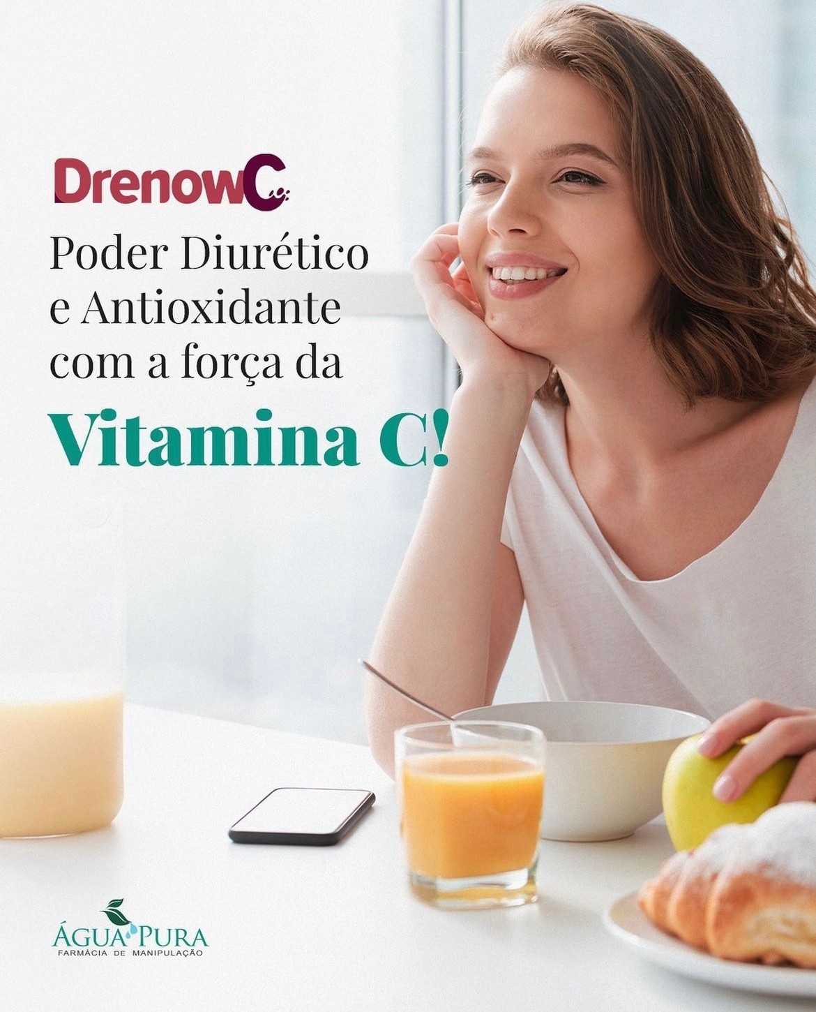 Drenow C - Diurético e Antioxidante 